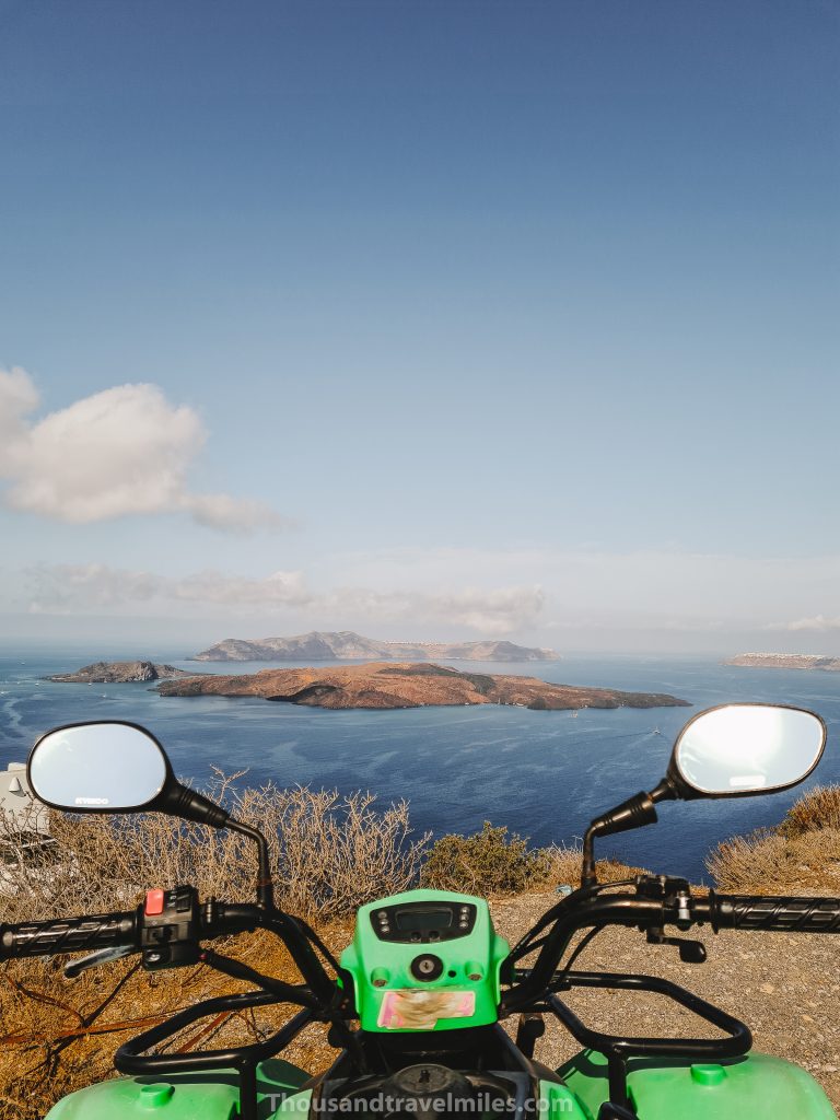 ATV renting Santorini