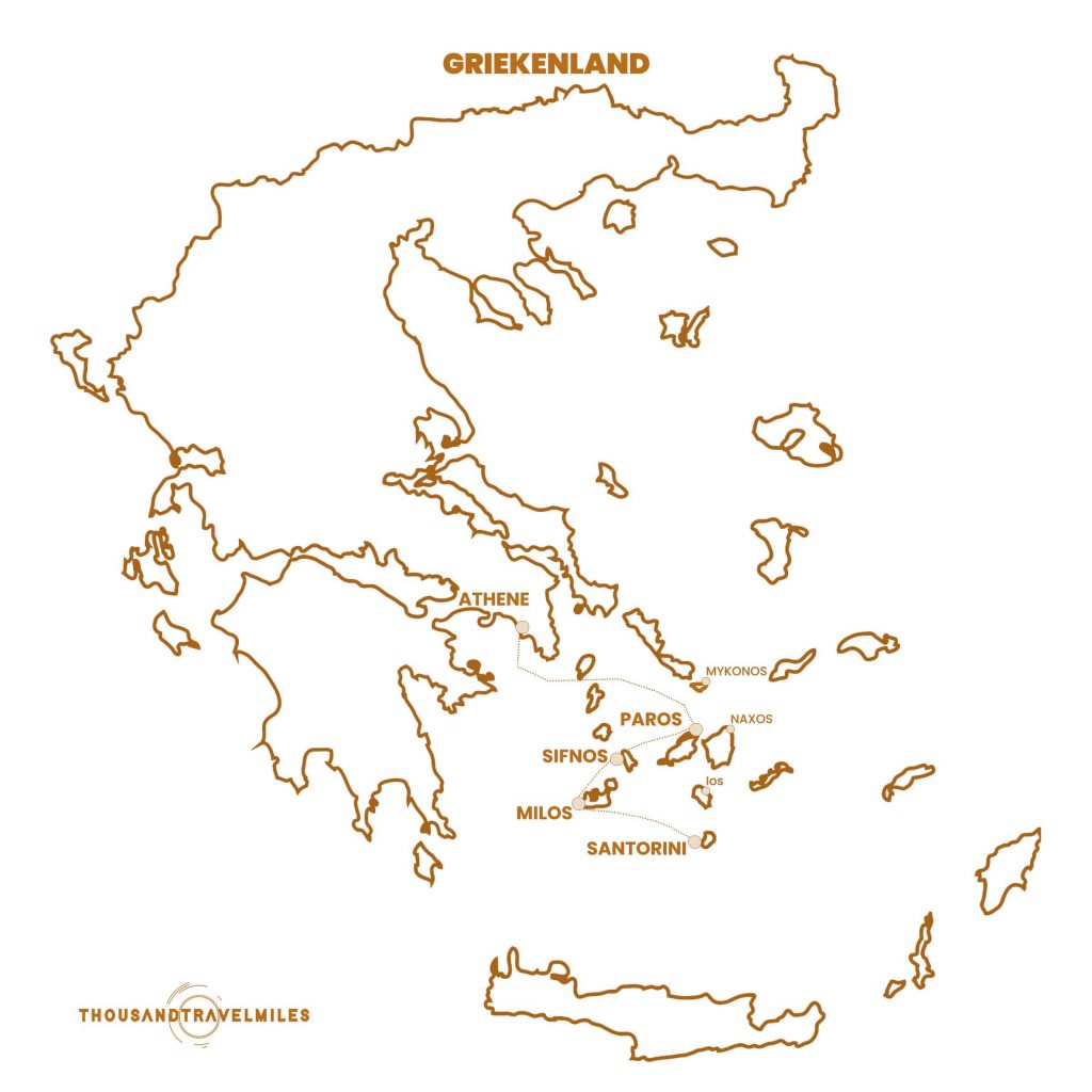 Eilandhoppen Cycladen Griekenland