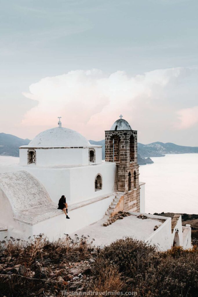 Plaka Castle Milos bezienswaardigheden