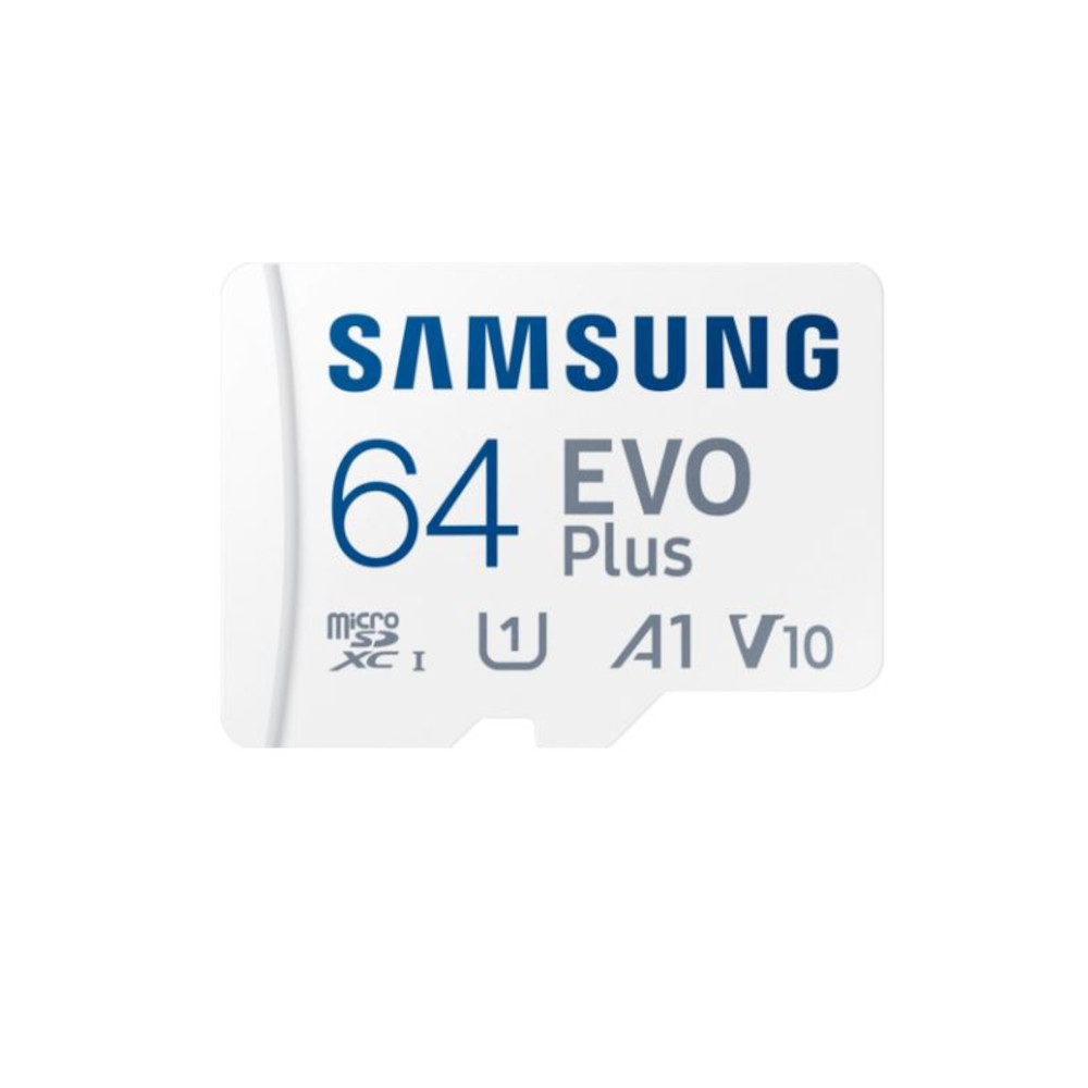Samsung 64GB Micro SD Evo Plus UHS-I U1 V10 A1 130MB/s geheugenkaart + adapter