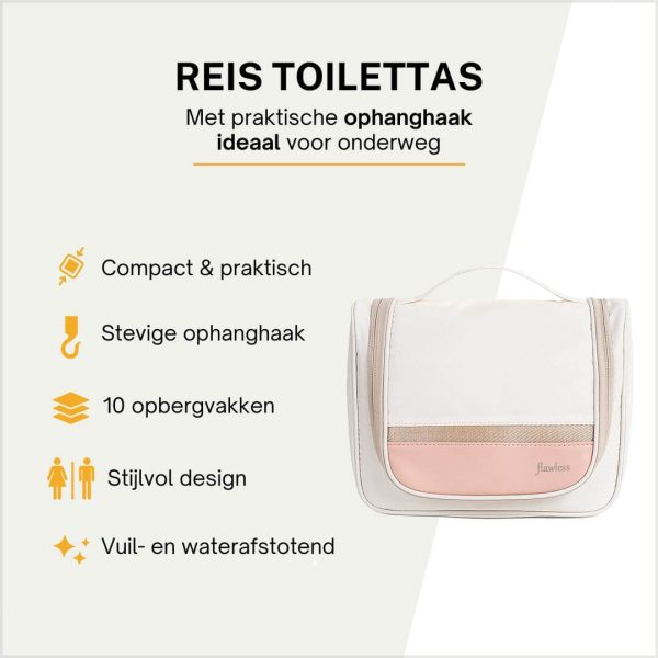 Wit roze toilettas voordelen