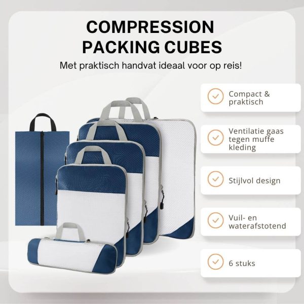 Compression Packing Cubes - Voordelen