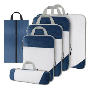 Compression Packing Cubes - Blauw