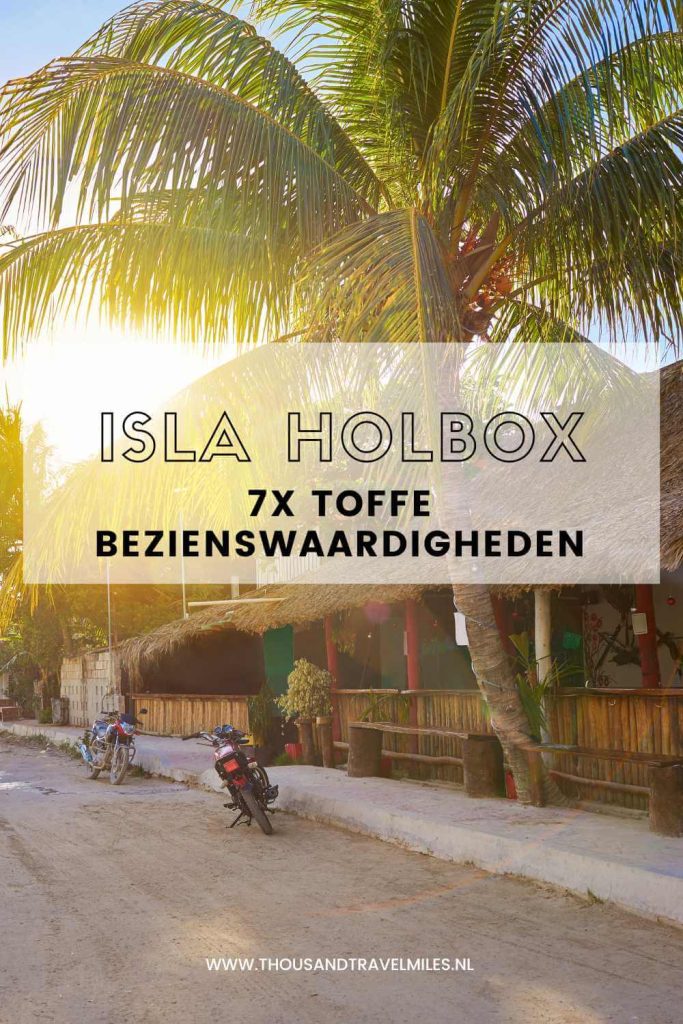 Isla Holbox pin it gids