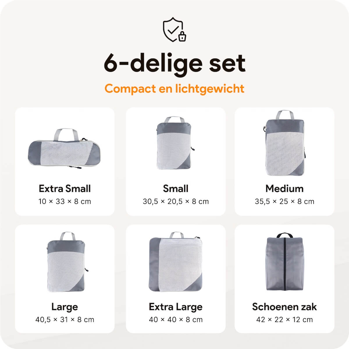 Compressie-Packing-Cubes-–-6-delige-Grijs-–-Thousandtravelmiles-Maten