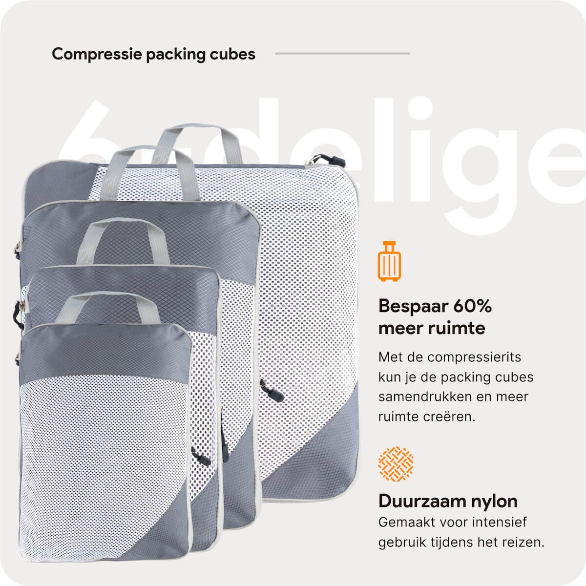 Compressie-Packing-Cubes-–-6-delige-Grijs-–-Thousandtravelmiles-USP-2