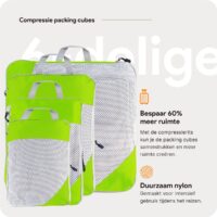 Compressie-Packing-Cubes-–-6-delige-Groen-–-Thousandtravelmiles-USP-2