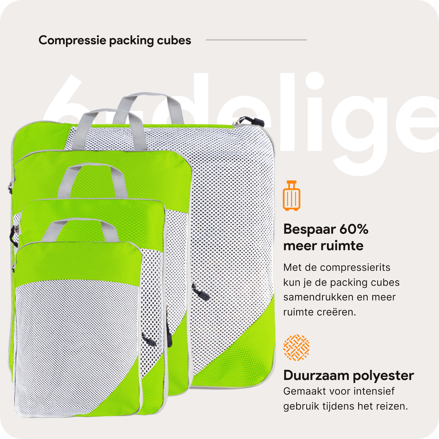Compression-Packing-Cubes---6-Piece-Green---Thousandtravelmiles-USP-2