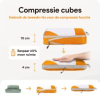 Compressie-Packing-Cubes-–-6-delige-Oranje-–-Thousandtravelmiles-Compressie
