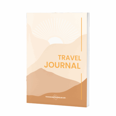 Travel Journal - Oranje - Hoofdafbeelding - GA