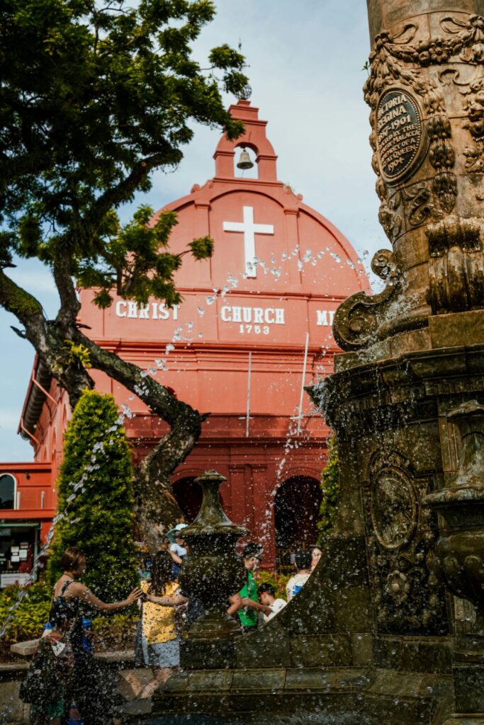 Christ Church in Melakka Maleisie