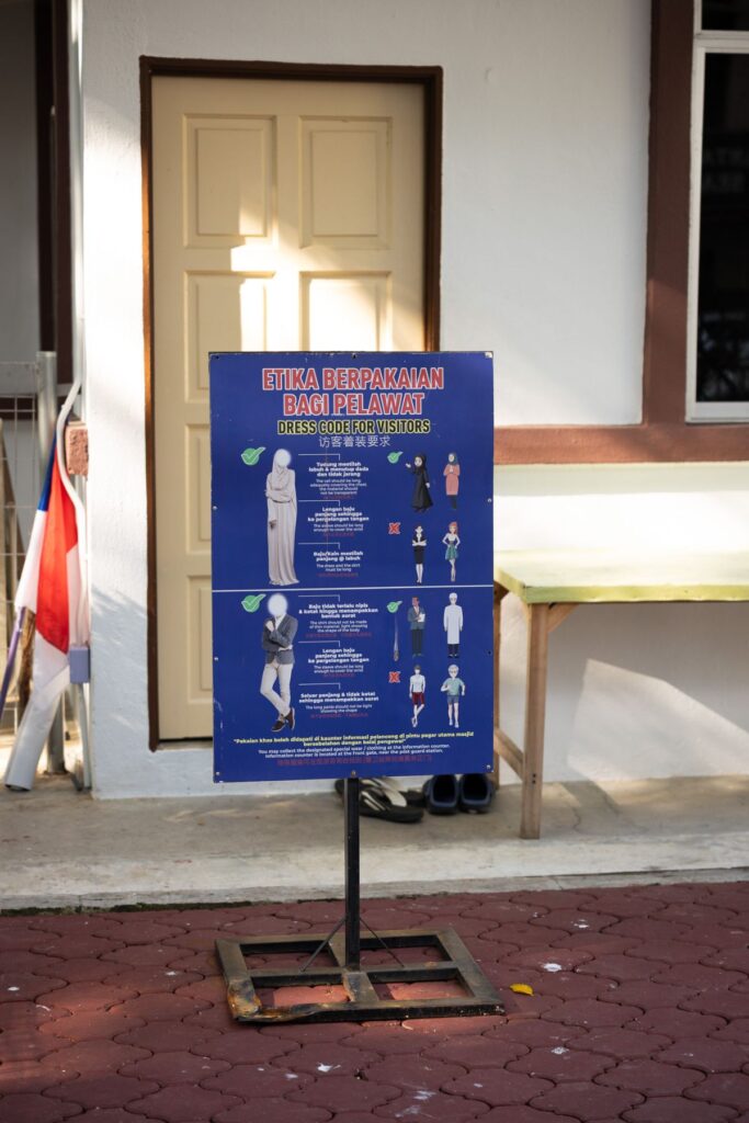 Dresscode Malakka Straits Mosque