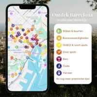 Google Maps kaart Barcelona