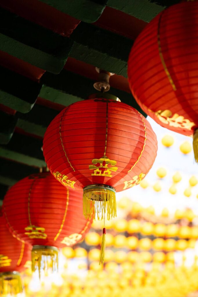 Bezoek aan de Thean Hou Tempel in Kuala Lumpur: alles wat je moet weten 6 Lampionnen in Thean Hou Tempel, Kuala Lumpur