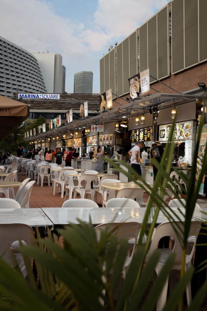 Singapore - hawker centre - Makansutra Gluttons Bay