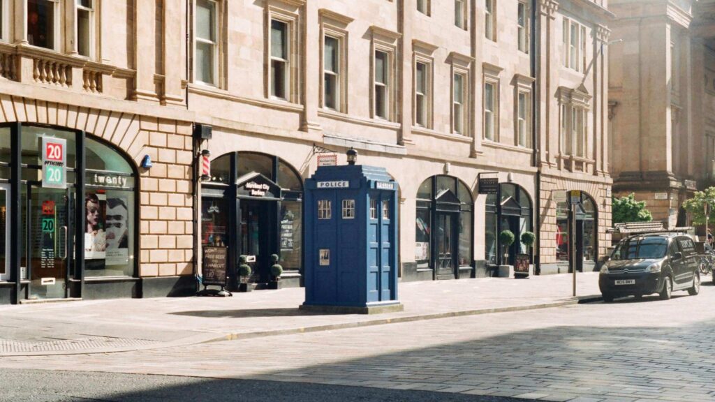 Straat in Glasgow