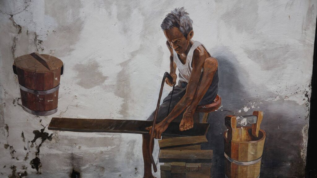 The Well, street art, Malakka