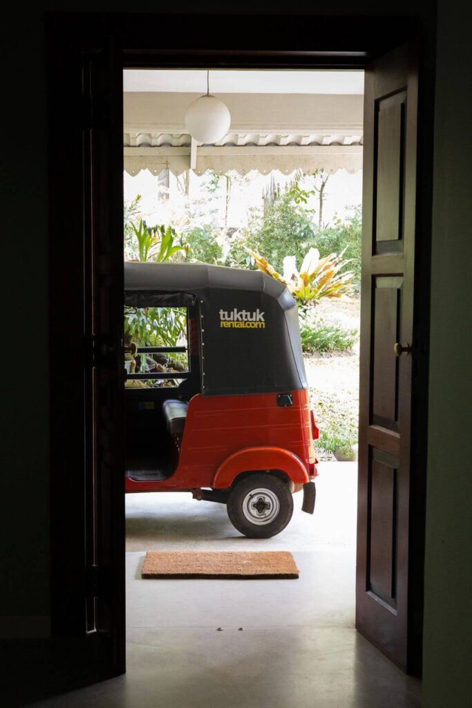 TukTuk rental - Lewella House Kandy