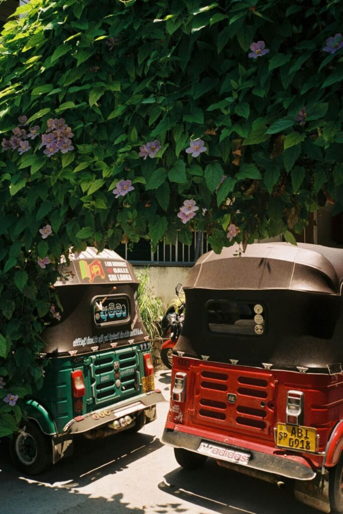 Tuktuk in Sri Lanka