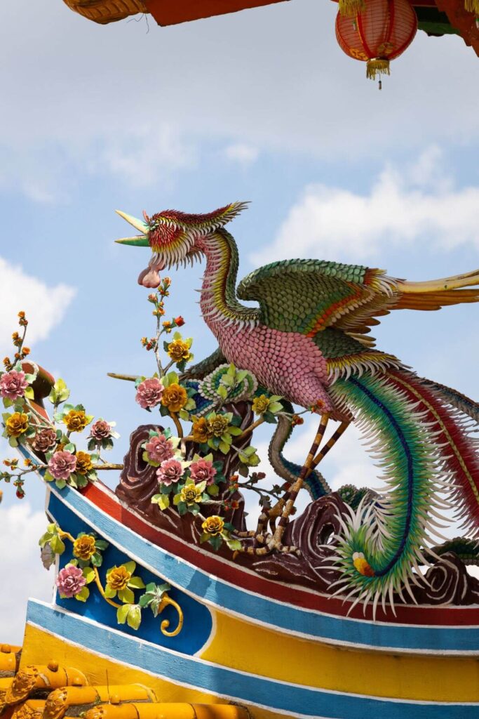 Bezoek aan de Thean Hou Tempel in Kuala Lumpur: alles wat je moet weten 9 Vogel in Thean Hou Tempel, Kuala Lumpur