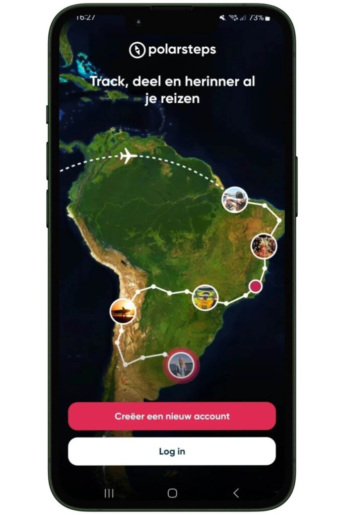 Polarsteps app - Mobiel