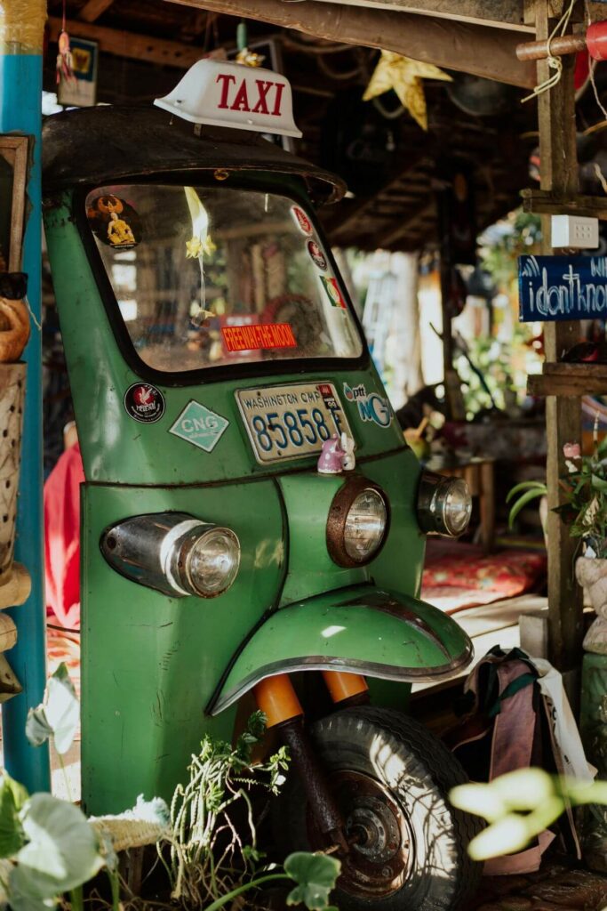 Groene Taxi Tuktuk