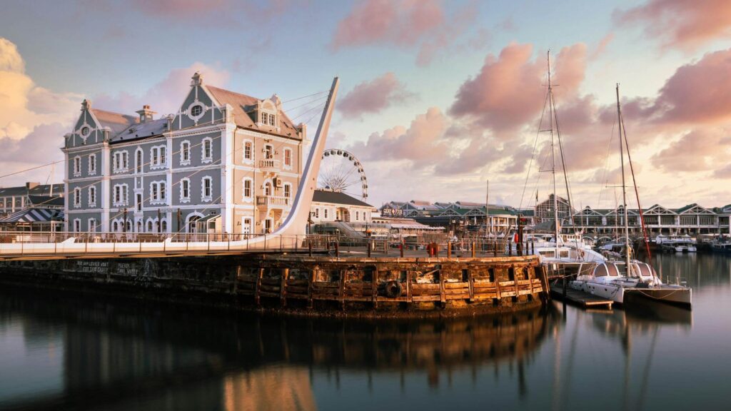 Haven in Kaapstad Zuid-Afrika