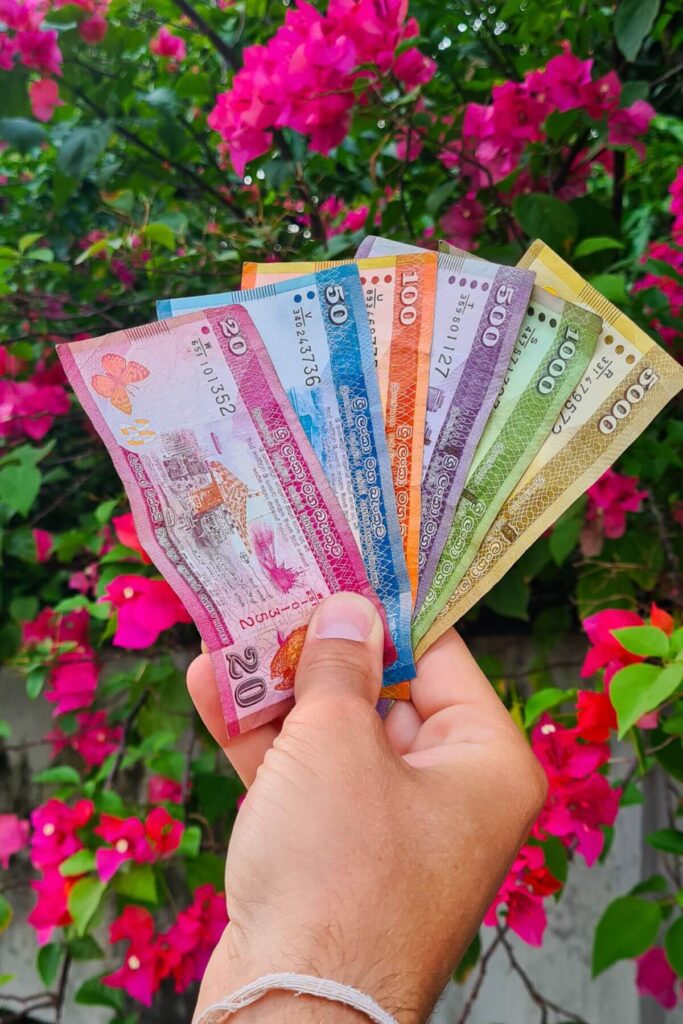 Pinnen in Sri Lanka