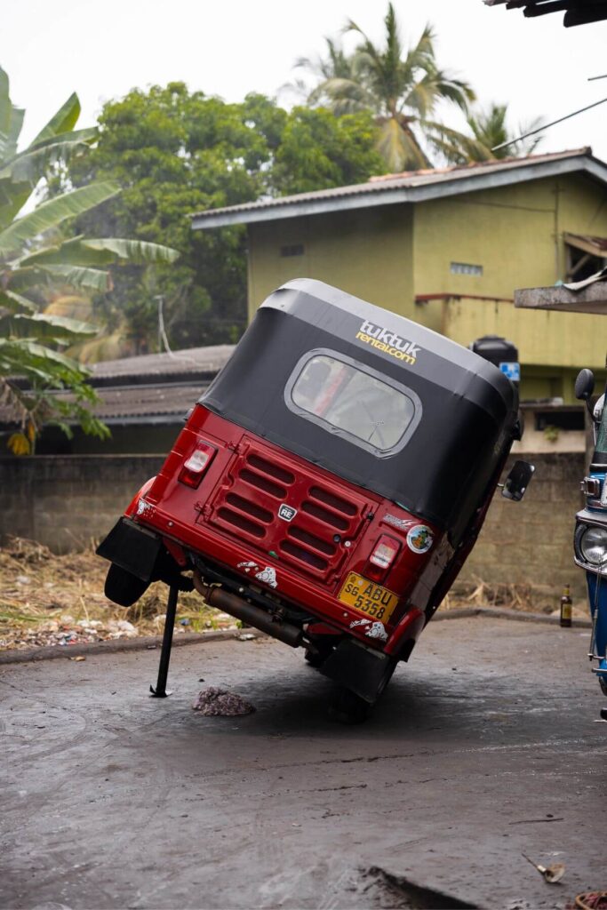 Tuktuk rental onderhoud
