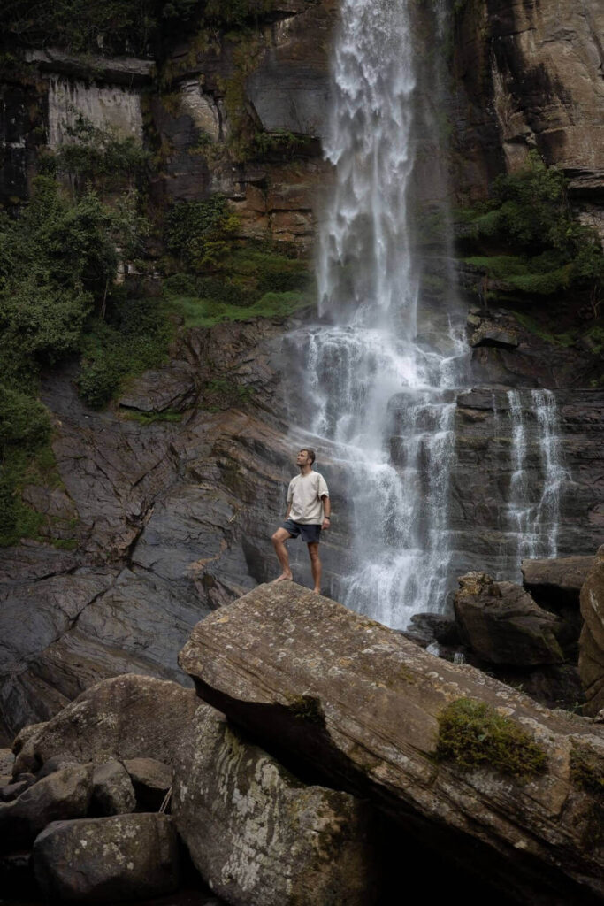 Ramboda Falls, Nuwara Eliya, Sri Lanka