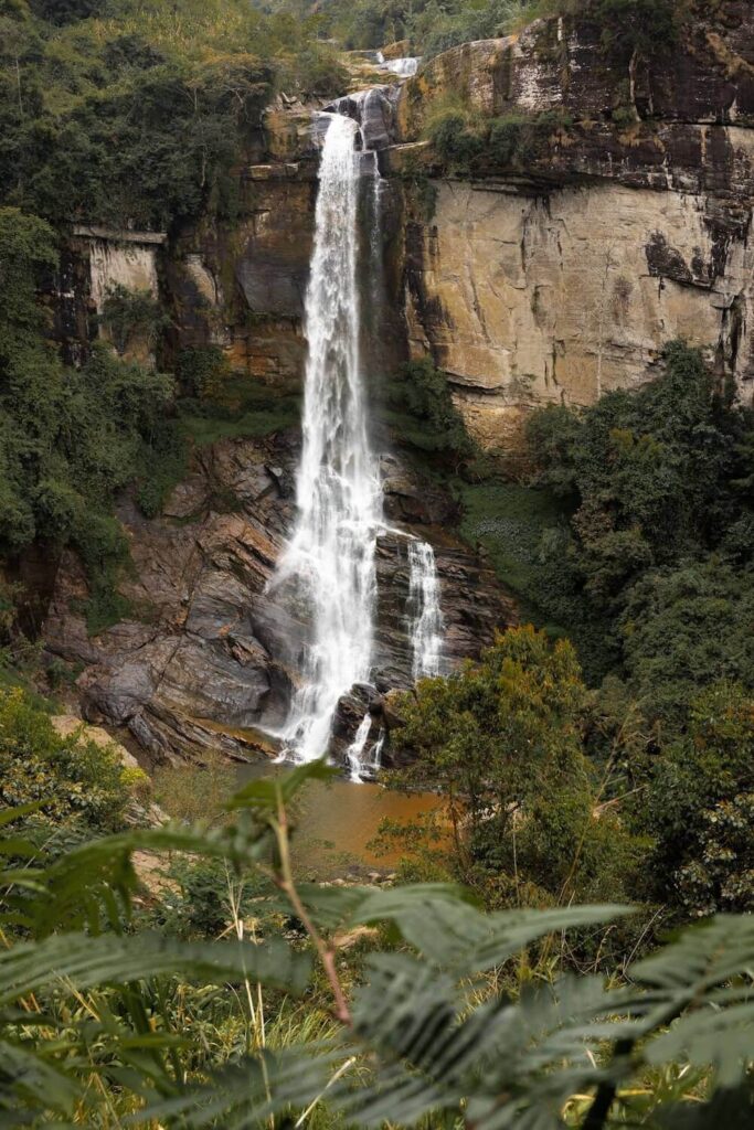 Ramboda Falls Waterval, Nuwara Eliya, Sri Lanka