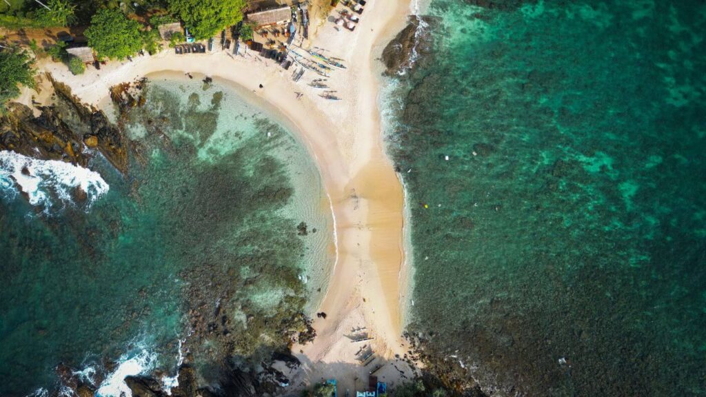 Blue Island from above