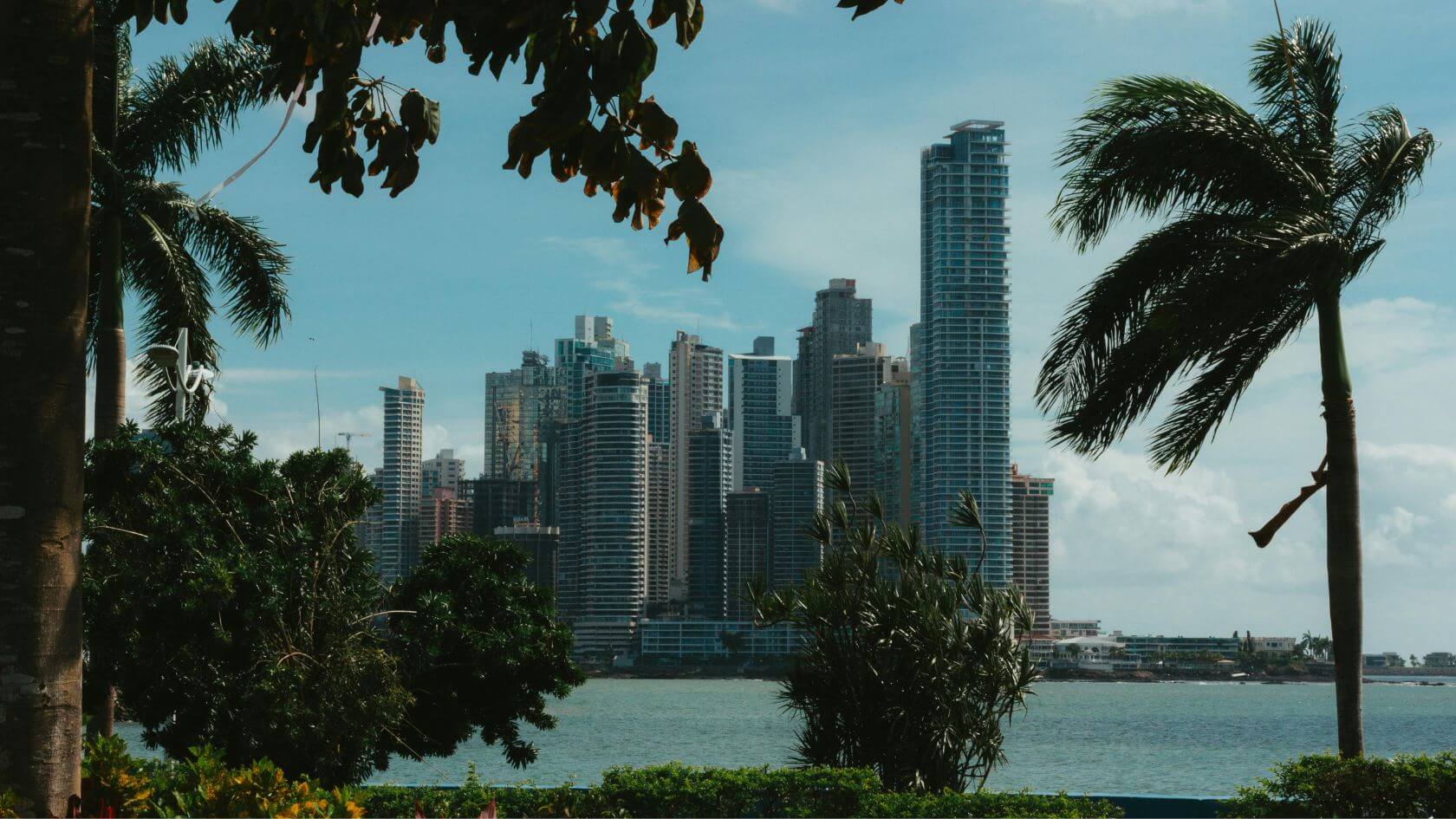 Panama City vanaf het water